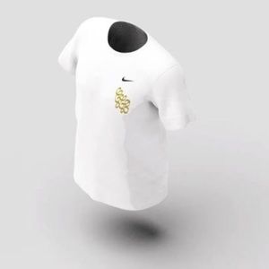 NIke CLB Drake Rose White T Shirt- new no tag- M